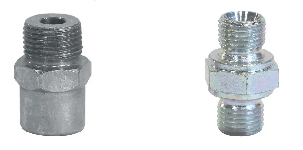 Racor de 3/4" - 3/4" BSP para la unión de tuberías del mismo diámetro (3/4"). Componente del kit de bombeo NV9027.